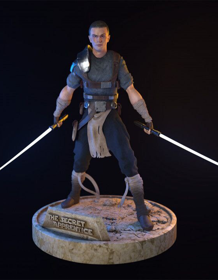 Star Wars Starkiller Figur Star Wars Galen Marek Figur Groß 25CM
