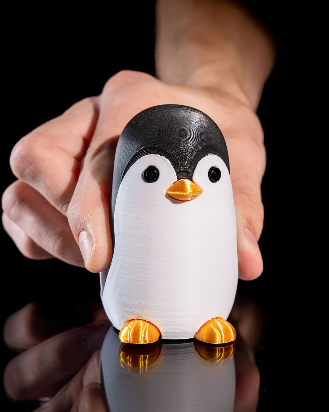 Weihnachtsdekoration Pinguin-Zuckerdose Pinguin-Schokoladenbox 10CM