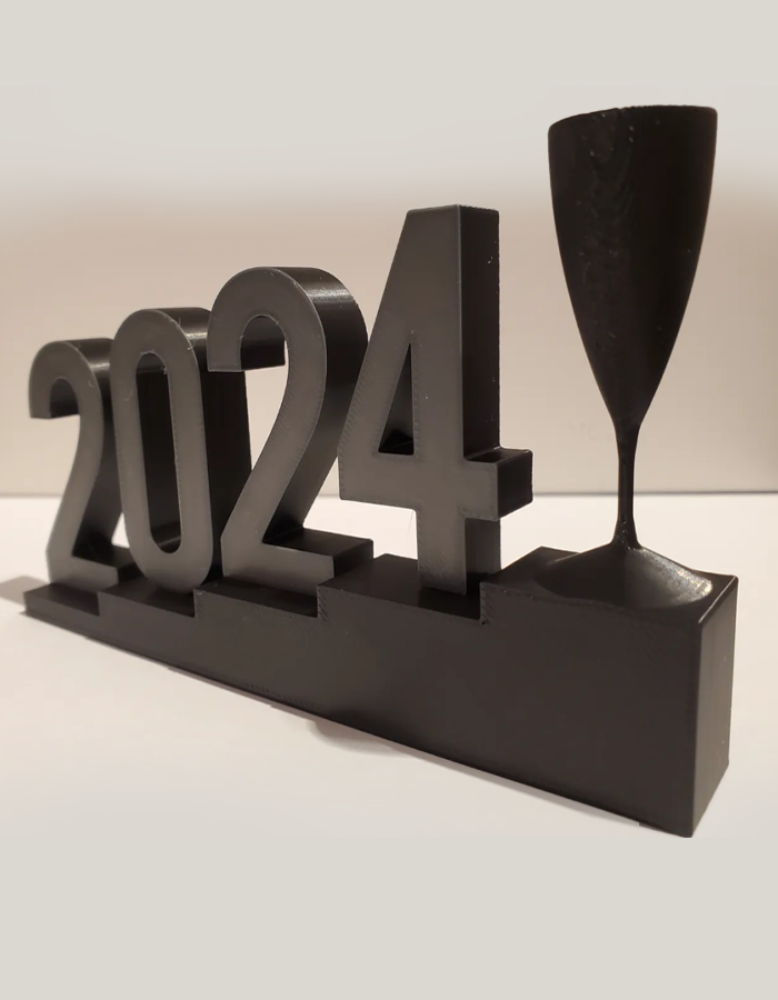 Weihnachtsdekoration 2024 Desktop-Dekoobjekt 20CM