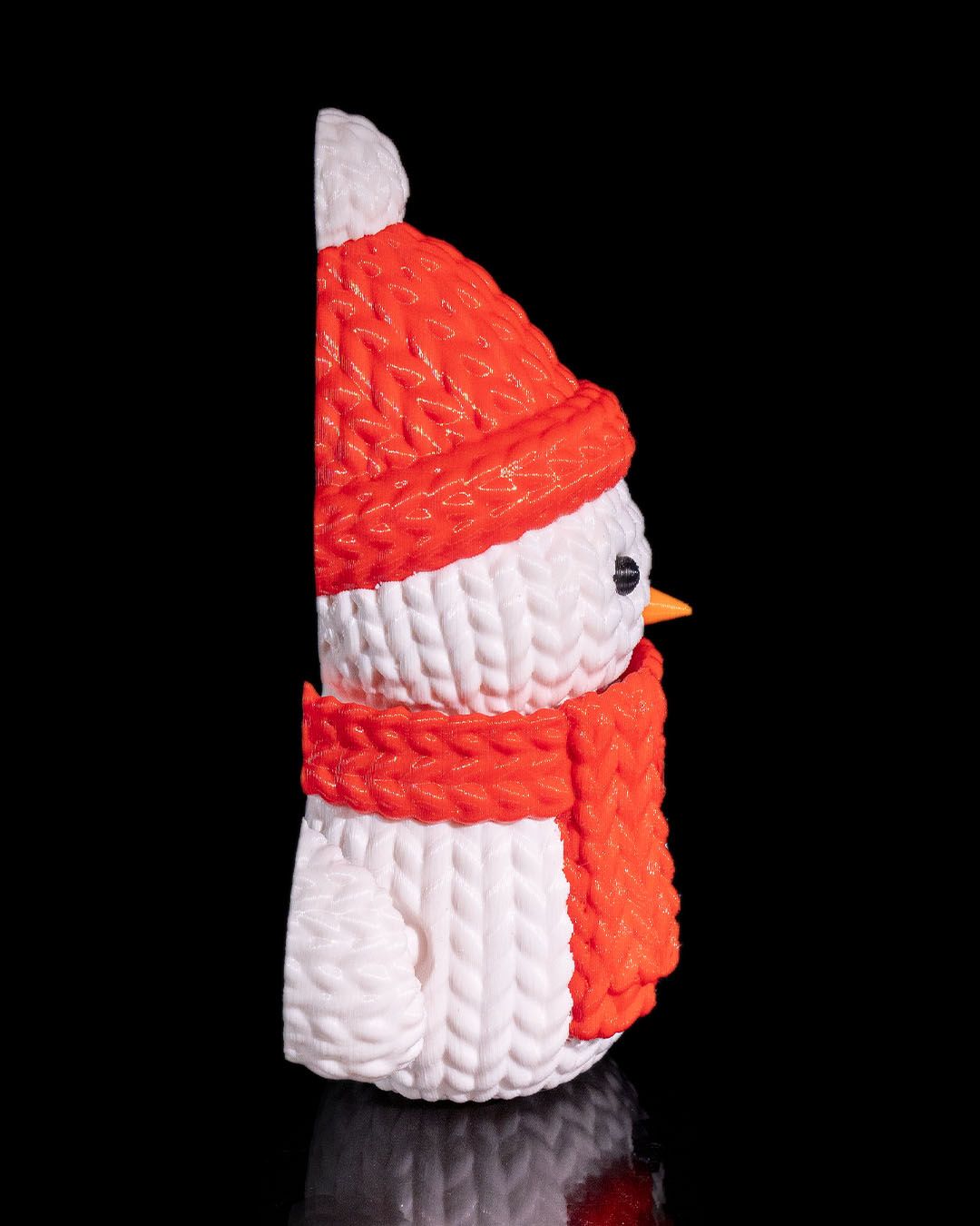 Weihnachtsdekoration Schneemann Bewegliches Spielzeug 9CM