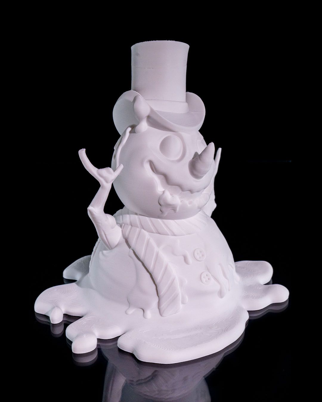 Weihnachtsdeko Schmelzender Schneemann Objekt 16CM