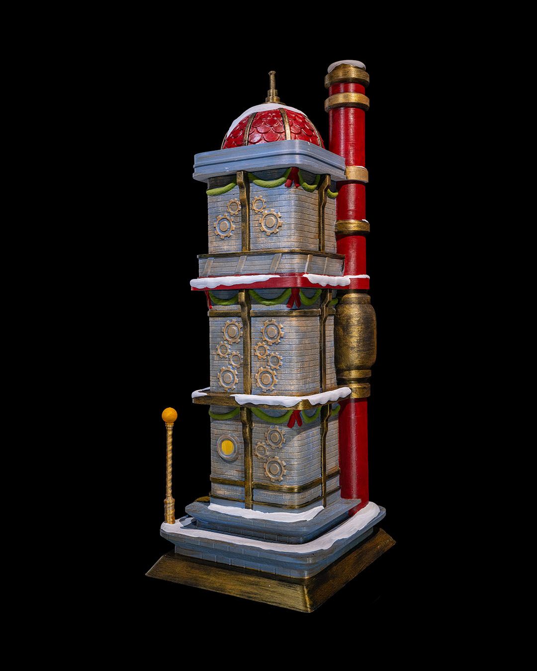 Weihnachtsdekoration Countdown-Turm Weihnachtskalender Weihnachts-Countdown-Turm Groß 20CM