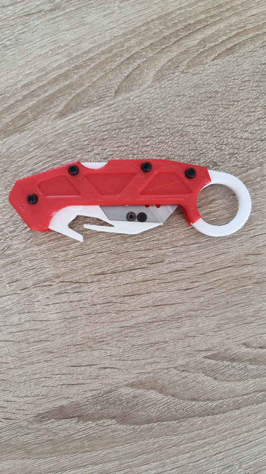 Valorant Karambit Spielzeug Klappbar Echte Größe