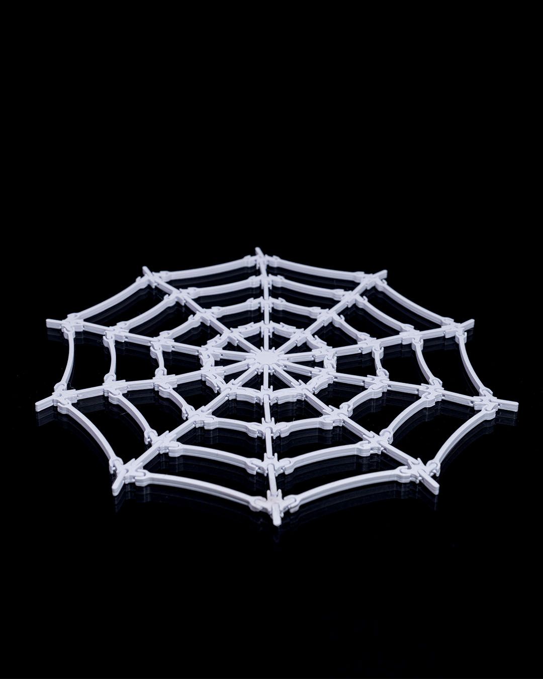 Halloween Bewegliche Spinnennetz-Figur