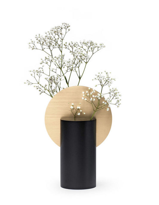 Soja Abstrakte Vase, Groß, 25 CM, Hartplastik, Dekorative Abstrakte Vase