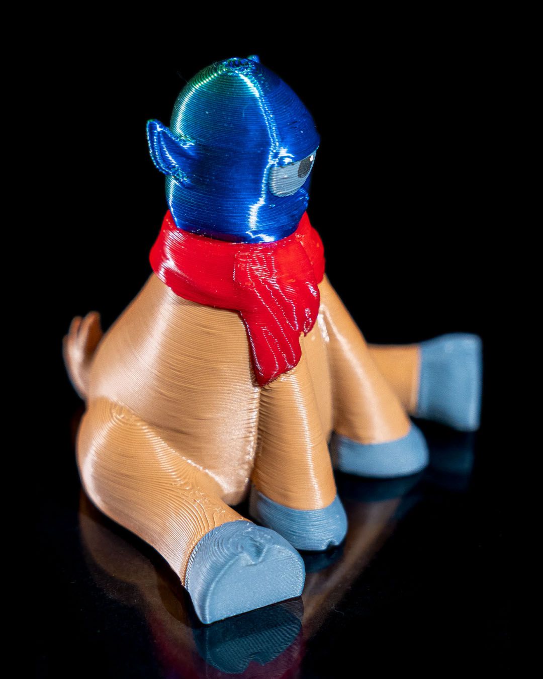 Weihnachtsbaumschmuck Alien Rentier Weihnachtsrentier 18cm