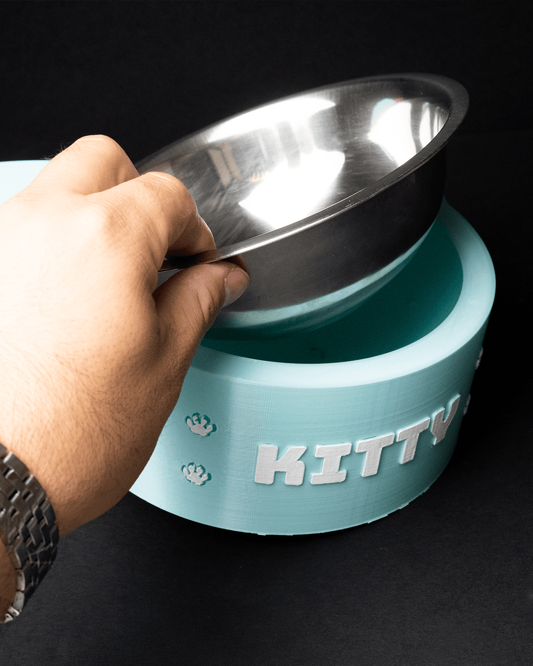Katzenfutternapf Hundenapf 2er-Set Haustiernapf Katzen- und Hundenapf Wassernapf