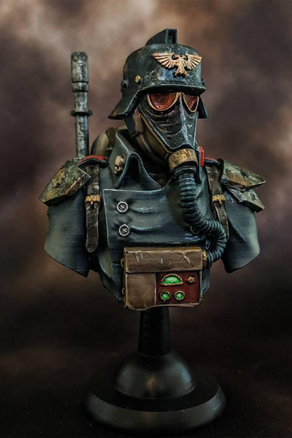 Warhammer Kriegs-Infanteriebüste 20CM Übergröße