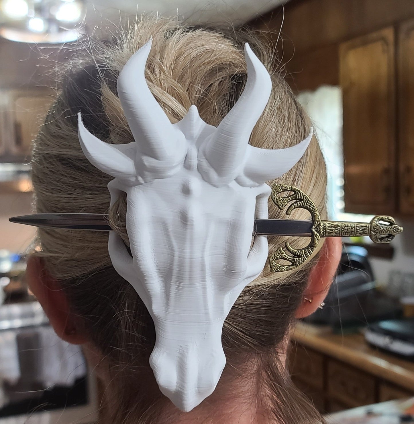 Drachenschädel Haarspange Cosplay-Haarspange Game Of Thrones Haarspange