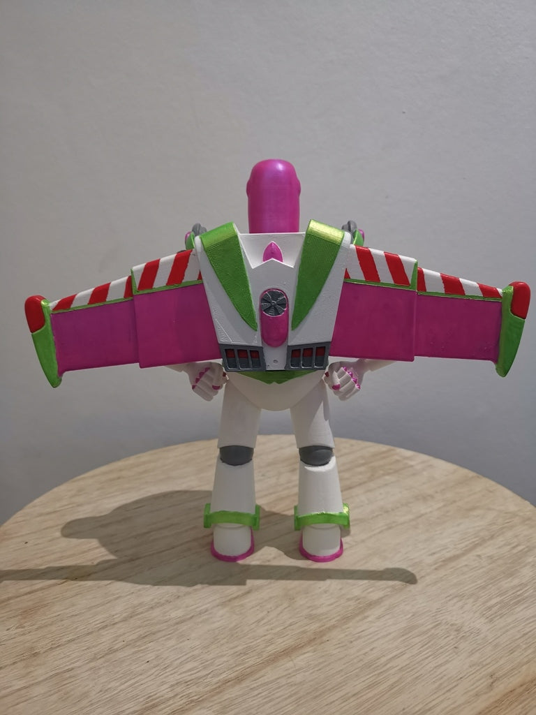 Toy Story Buzz Lightyear Bemalte Figur Toy Story Buzz Lightyear Groß