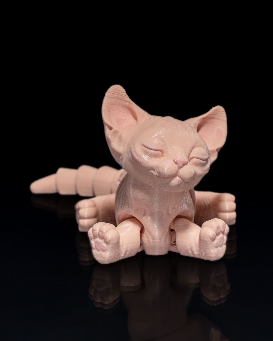 Sphynx Bewegliche Katzenfigur