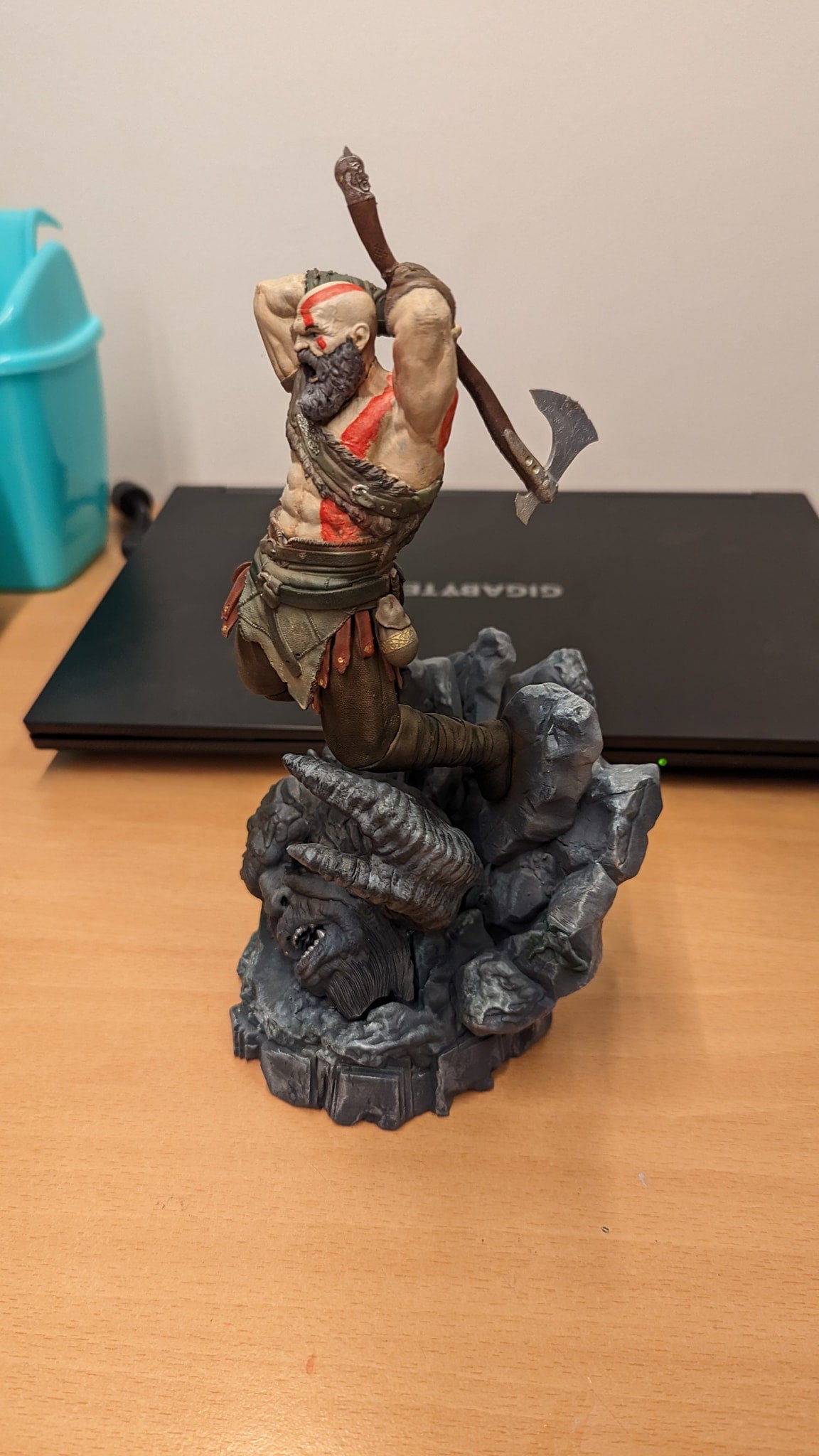God of War Kratos Figur God of War Wütender Kratos Objekt 25CM Groß