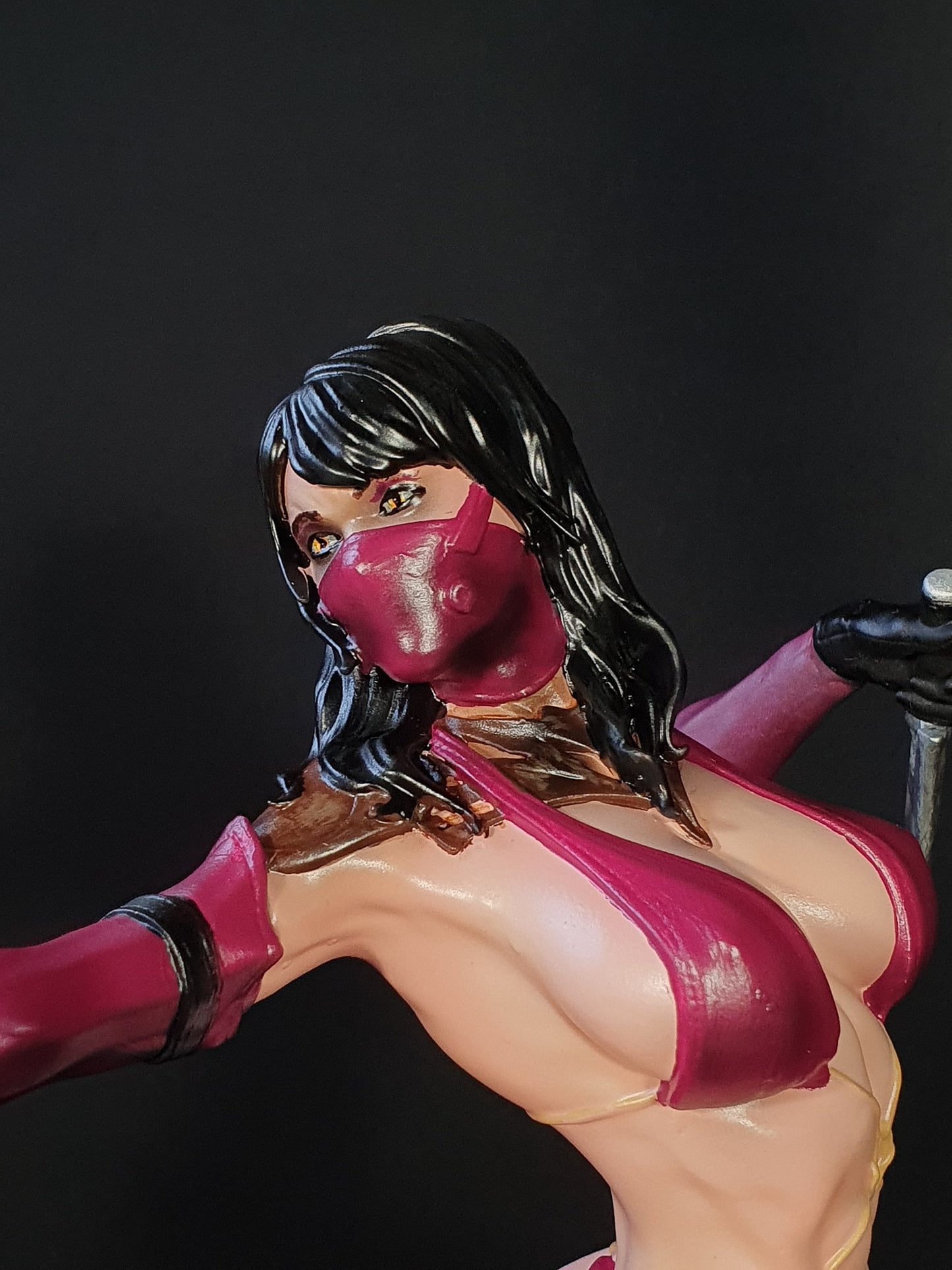 Mortal Kombat Mileena Figur Mortal Kombat Mileena Objekt Groß 25CM