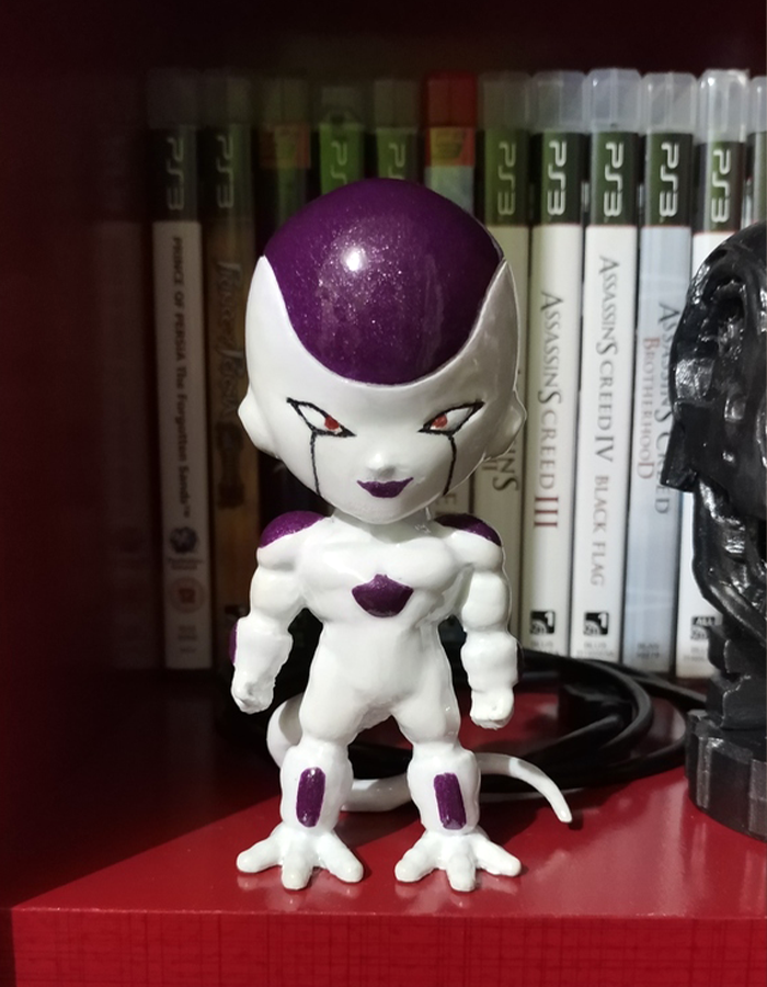 Dragon Ball Freezer Chibi Bemalte Figur 13CM
