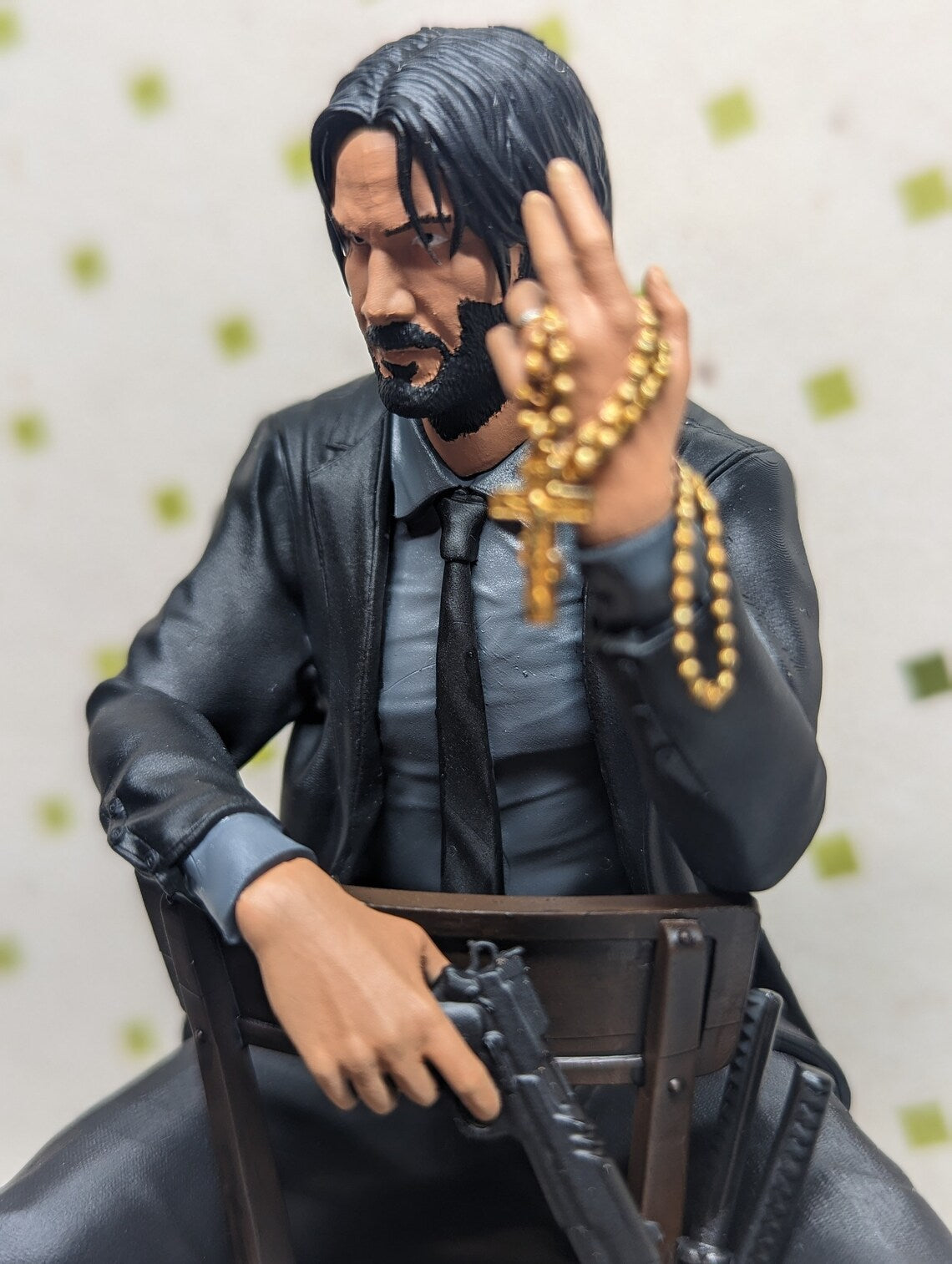 John Wick Figur Keanu Reeves Schreibtisch Deko Objekt 18CM