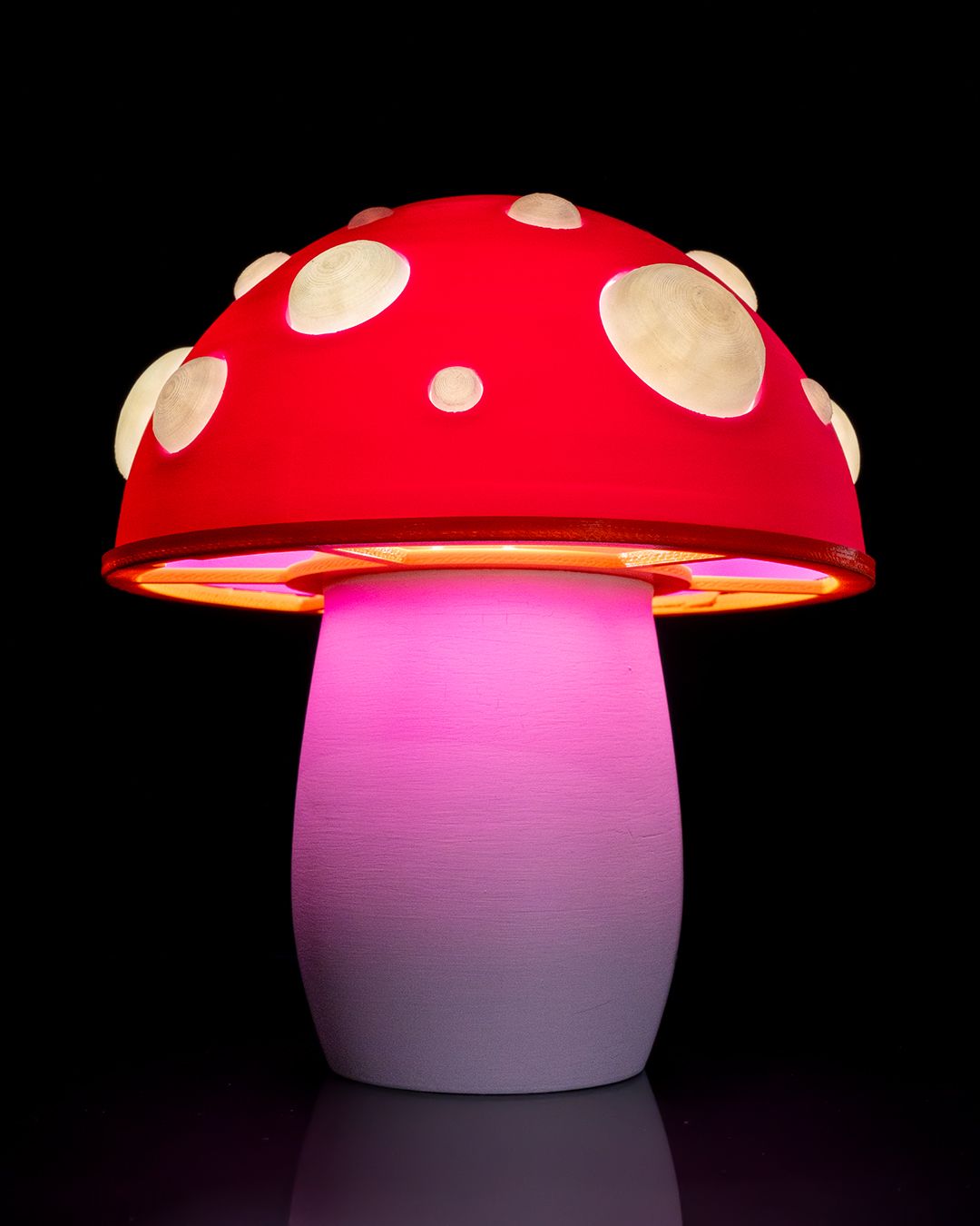 Mario Pilz Leuchtende Tischlampe Stehleuchte 20 cm (GROSSE GRÖSSE)