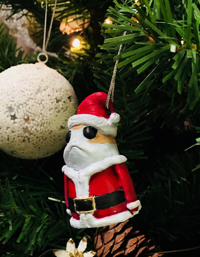 Star Wars Weihnachtsmann Porg Weihnachtsbaumschmuck Star Wars Weihnachtsschmuck