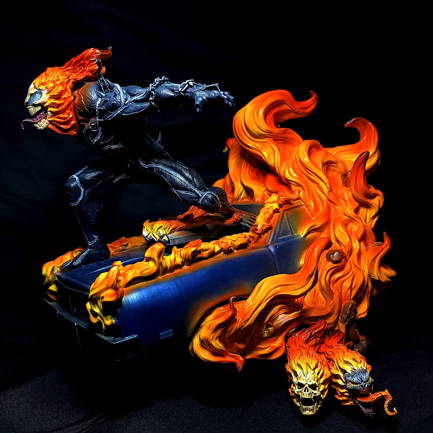 Venom Ghost Rider Figur Ghost Rider Figur 25CM Groß
