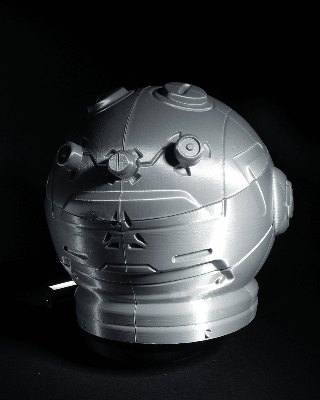 Tragbarer Astronautenhelm Aufklappbarer Cosplay Astronautenhelm Riesenformat