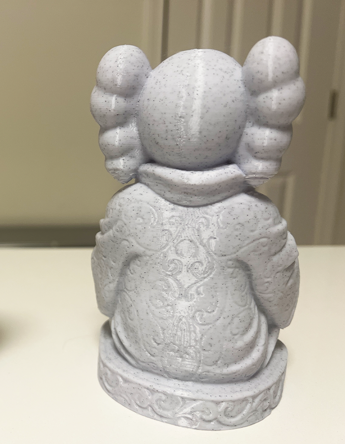 Kaws Buddha Figur Kaws Meditation Bemalte Figur Groß 20CM