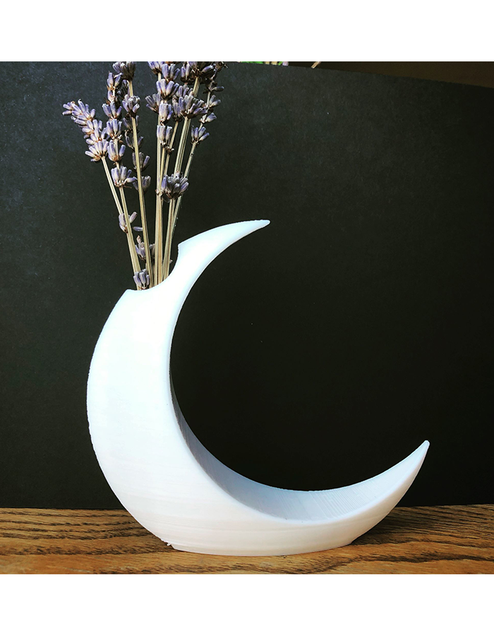 Minimalistische Vase Minimalistische Mondvase Dekorative Mondvase Moon Vase Moderne Mondvase