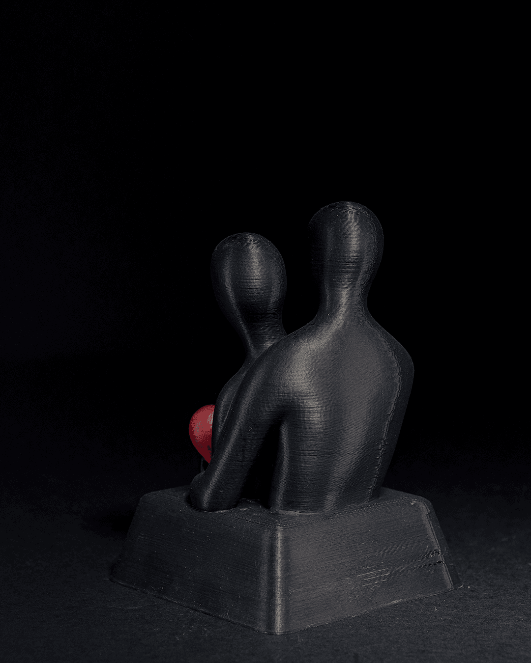 Personalisierte Romantische Valentinstagsgeschenk Paar-Skulptur Desktop Dekorationsobjekt