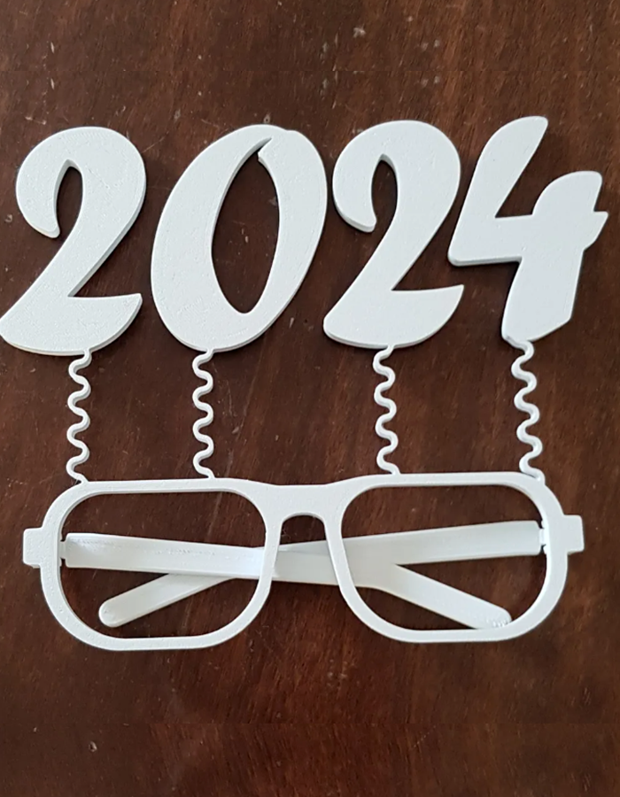 Silvester 2025 Partybrille Neujahr 2024 Brille