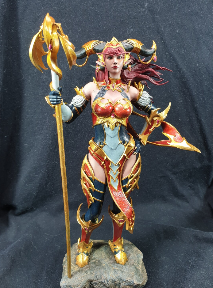 World Of Warcraft Alexstrasza Figur WOW Drachenkönigin Objekt 25CM Groß
