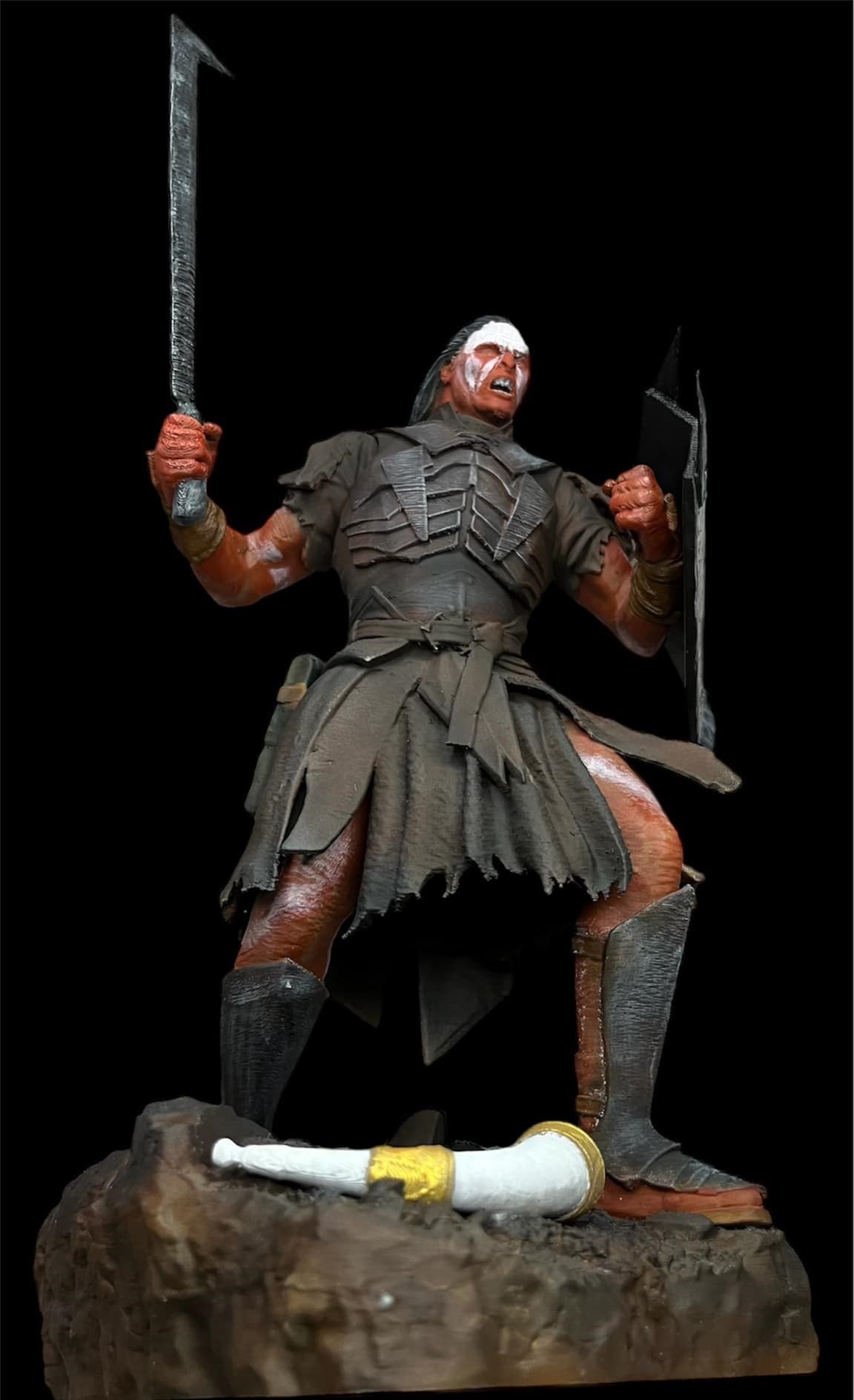 Lord of the Rings Lurtz Figur Herr der Ringe Ork Lurtz Figur 25CM Groß