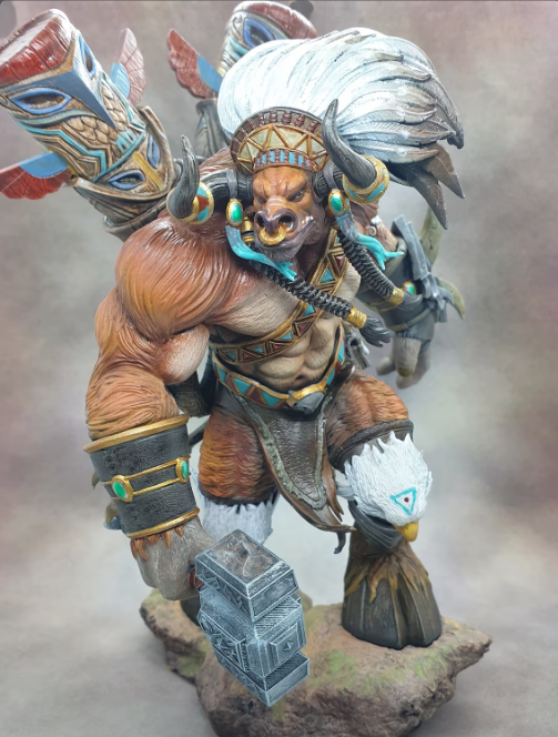 World Of Warcraft Baine Bluthuf Figur WOW Baine Bluthuf Objekt