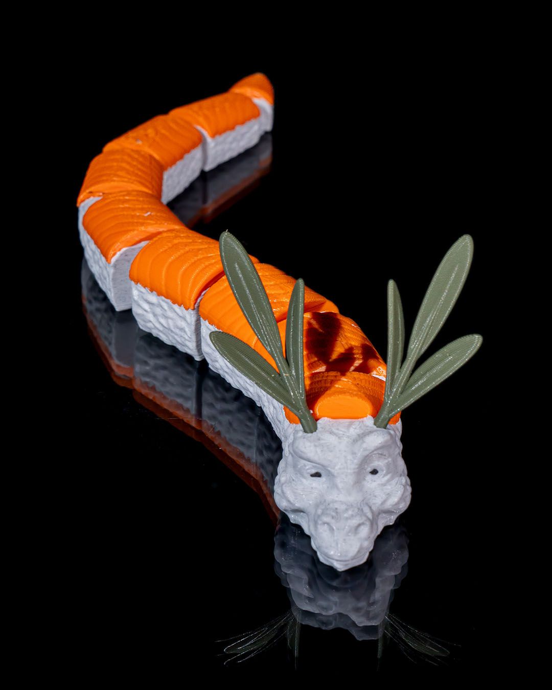 Sushi Drache Dekorationsobjekt Japanisches Dekorationsobjekt 16CM