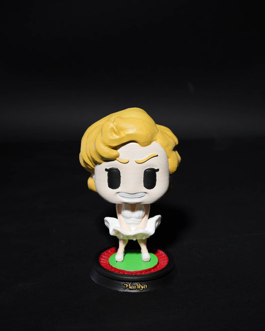 Elvis Presley Betty Boop Marilyn Monroe 4lü Masaüstü Dekoratif Figür