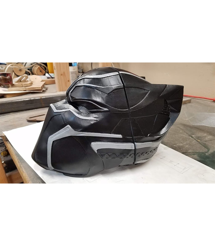Halloween Black Panther Maske Cosplay Marvel Maske Marvel Black Panther Maske