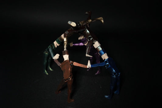 Circus Acrobats Desktop Decorative Object