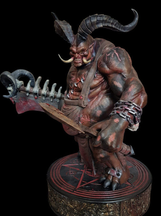 Diablo Butcher Figür Diablo I Kasap Dekoratif Obje 25CM Büyük Boy