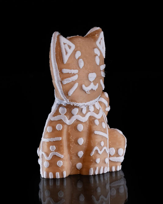 Weihnachtsdeko Katze Weihnachtsdeko Lebkuchen Katze 8CM