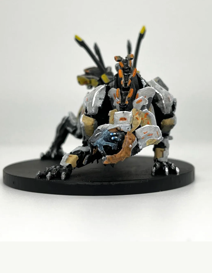 Horizon Zero Dawn Sawtooth Painted Figure Horizon Zero Dawn Sawtooth Figur