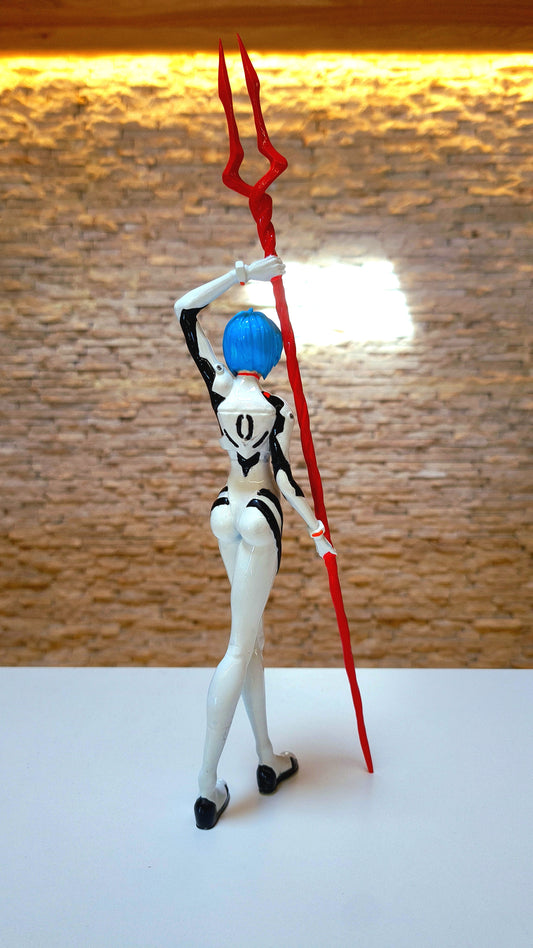 Evangelion Rei Ayanami Figür Neon Genesis Evangelion Figür Büyük Boy 25CM