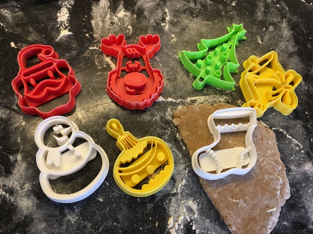 Ausstechformen Weihnachten Ausstechform Weihnachtsmann Ausstechform Tannenbaum 4