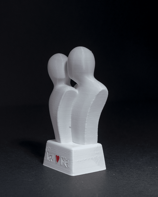 Personalisierte Romantische Valentinstagsgeschenk Paar-Skulptur Desktop Dekorationsobjekt