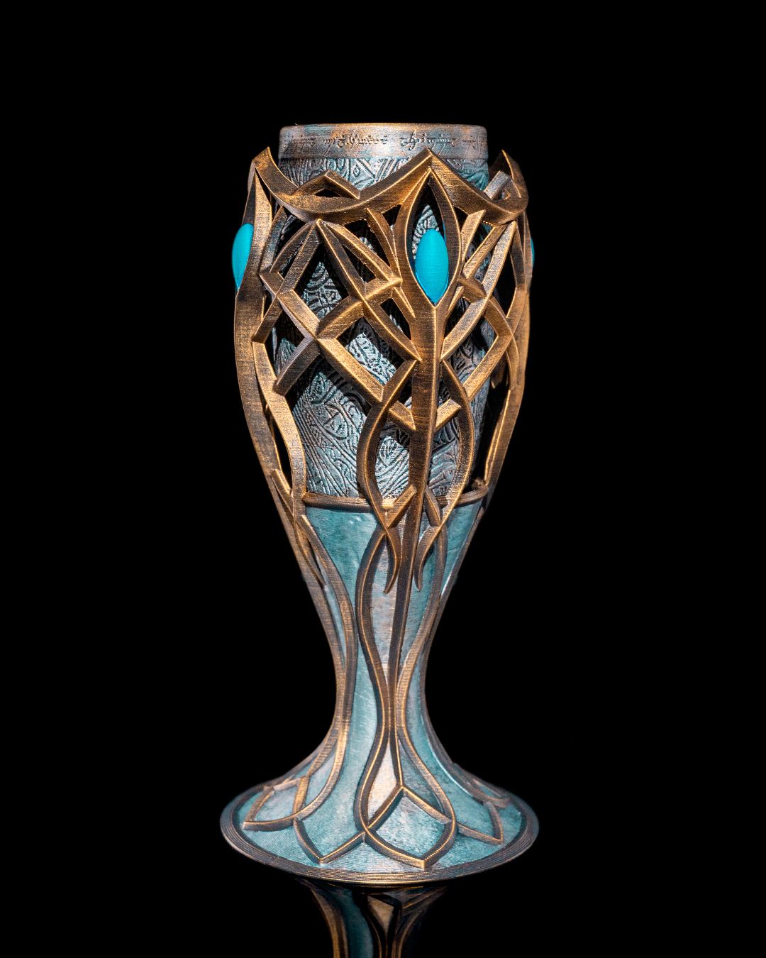 Herr der Ringe Elfenpokal Becherhalter 20 cm (Riesengröße)