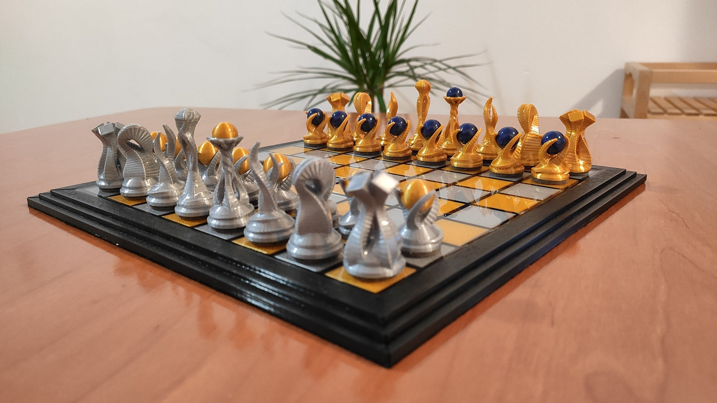 Alien Schachfiguren Die Wächter der Galaxis Schachfiguren