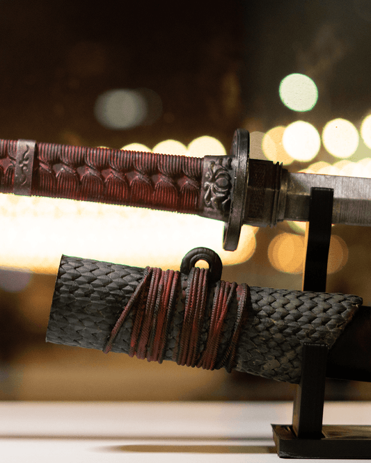 Japon Kılıcı Katana Oyuncak Kılıç Katana Samuray Kılıcı Figürü Standlı