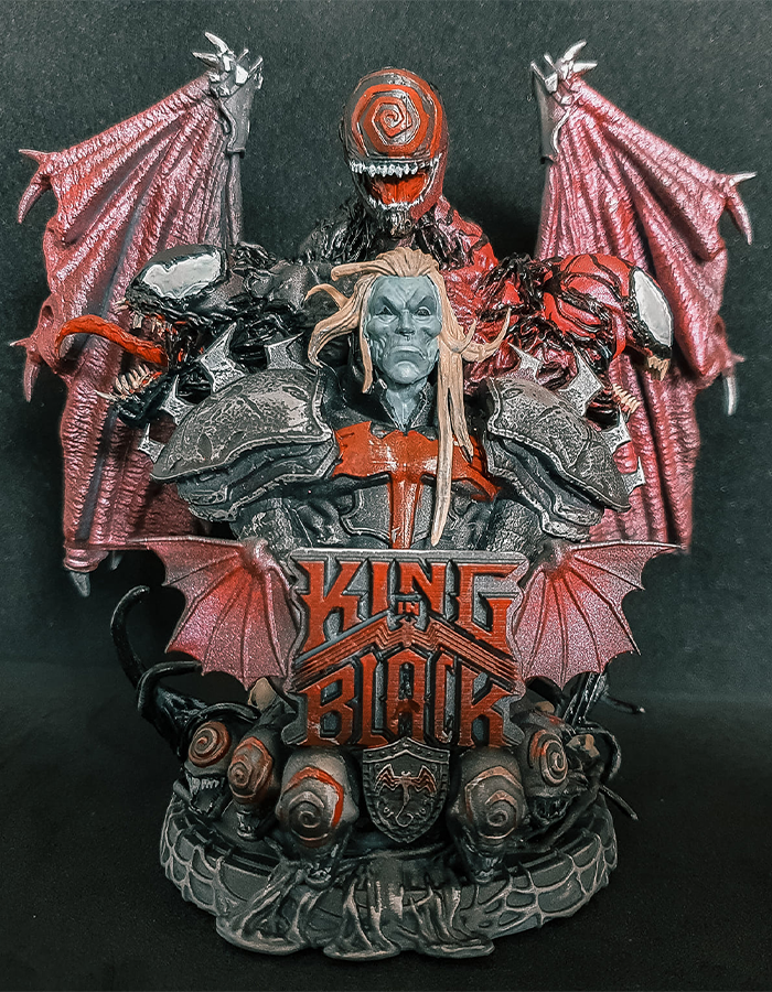 Marvel King in Black Büste Onyx King Büste Der König in Schwarz Büste 15CM