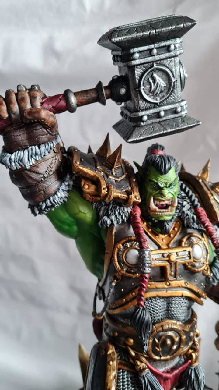 World Of Warcraft Thrall Figur WOW Thrall Kriegshäuptling Objekt 25CM Groß