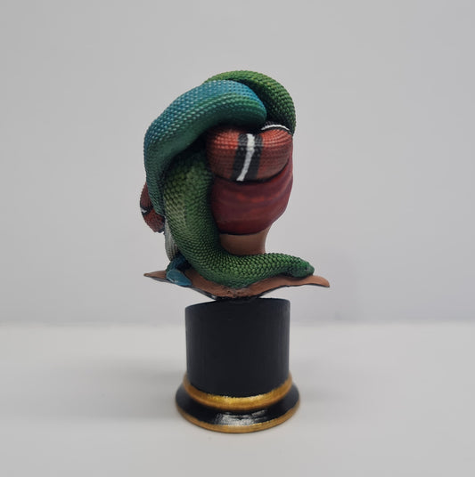 Medusa Figür Mitoloji Medusa Büst 15CM