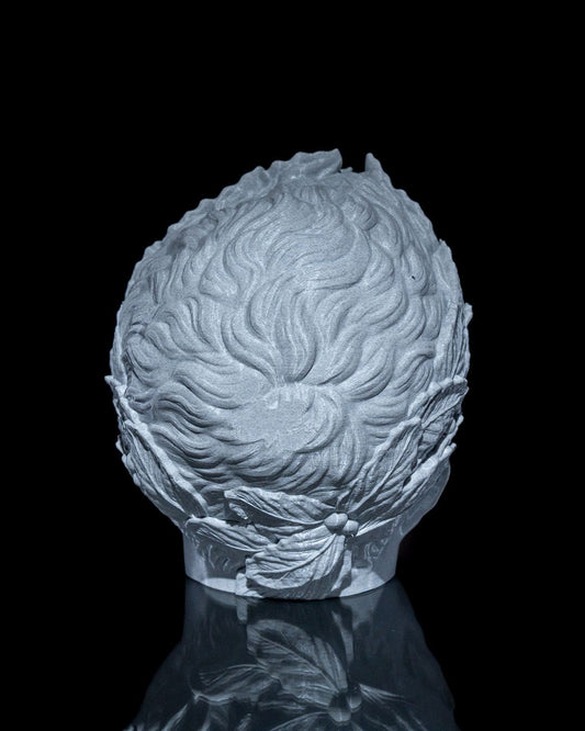Antike griechische Mehrzweck-Büsten-Kopfhörerständer, groß, 21 cm