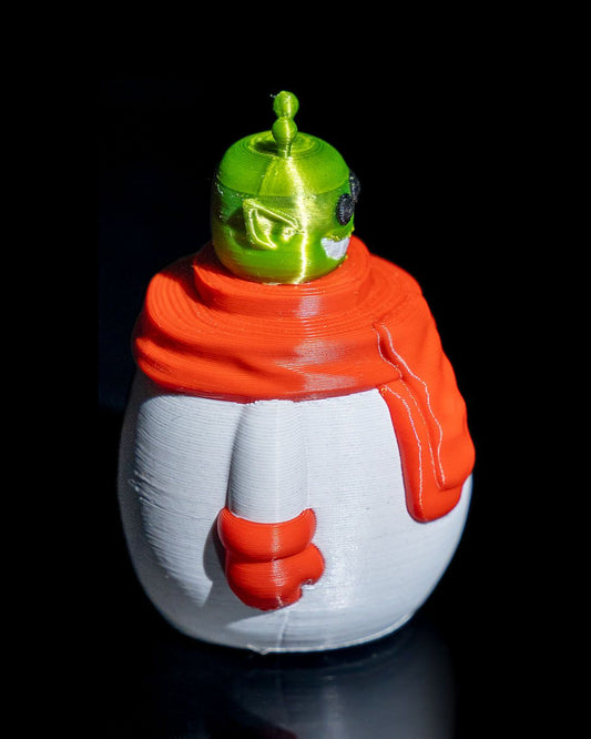 Alien Schneemann Weihnachtsdekoration Schneemann Tannenbaumschmuck 18CM