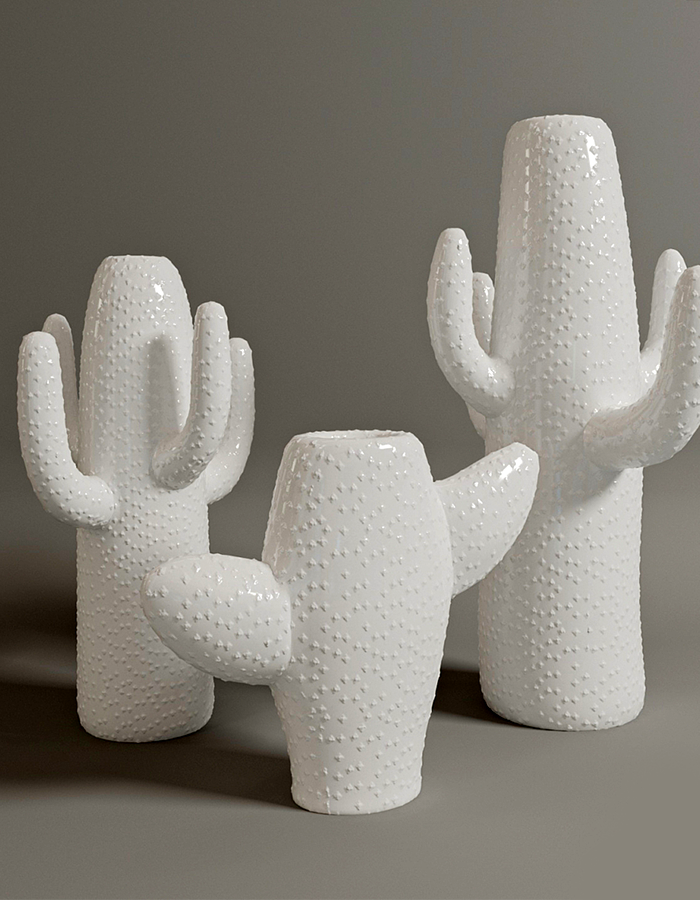 Kaktus Vase Kaktus Vase Groß 25 CM Dekorativ Hartplastik 3er Kaktus Vase