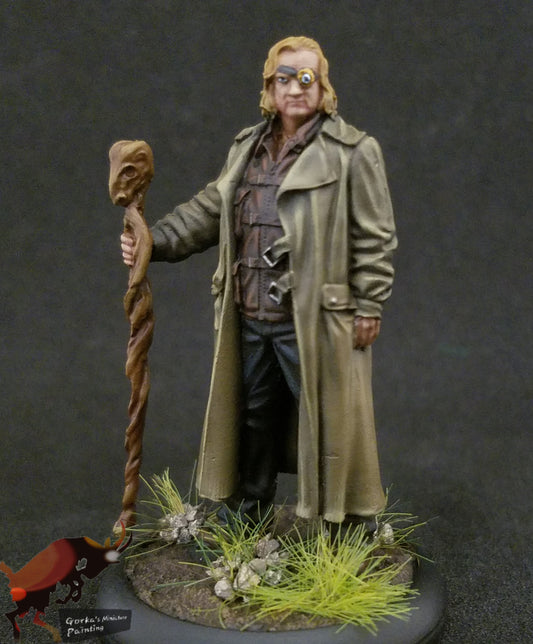 Harry Potter Alastor Moody Figür Harry Potter Deli Göz Obje 25CM Büyük Boy